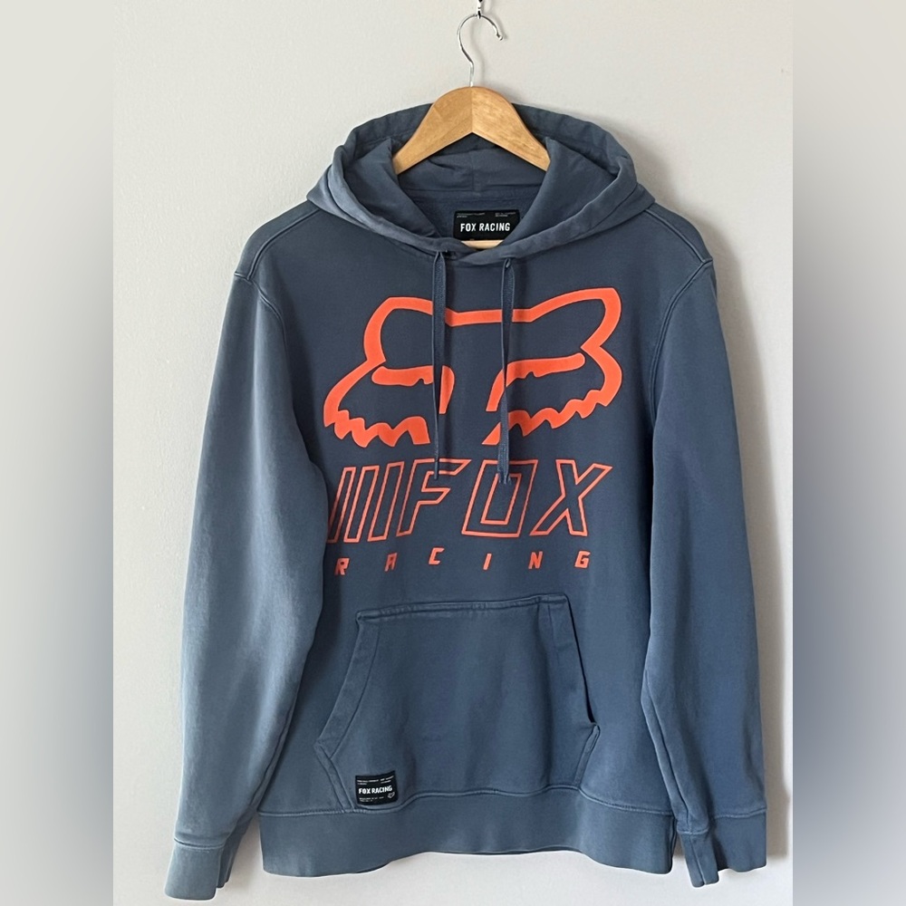 Men’s FOX RACING OVERHAUL HOODED LOGOED SWEATSHIRT